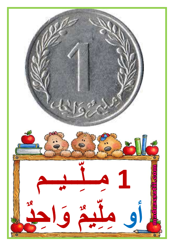 القطع النقدية من 1 مي الى 100 مي - معلقات - موقع مدرستي