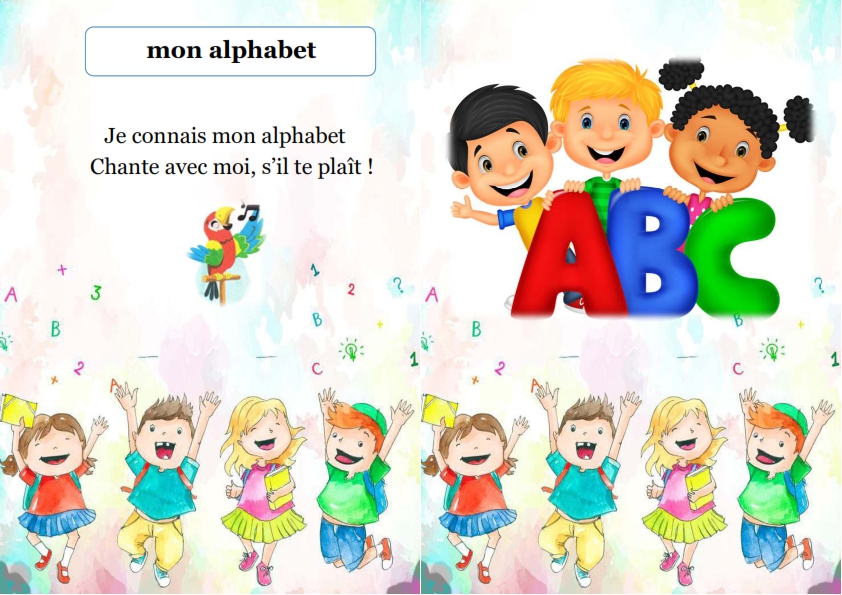 Récitation mon alphabet 3éme français madrassatii