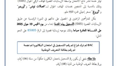 بكالوريا 2025