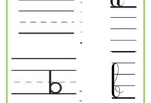 l'alphabet minuscule cursive et script