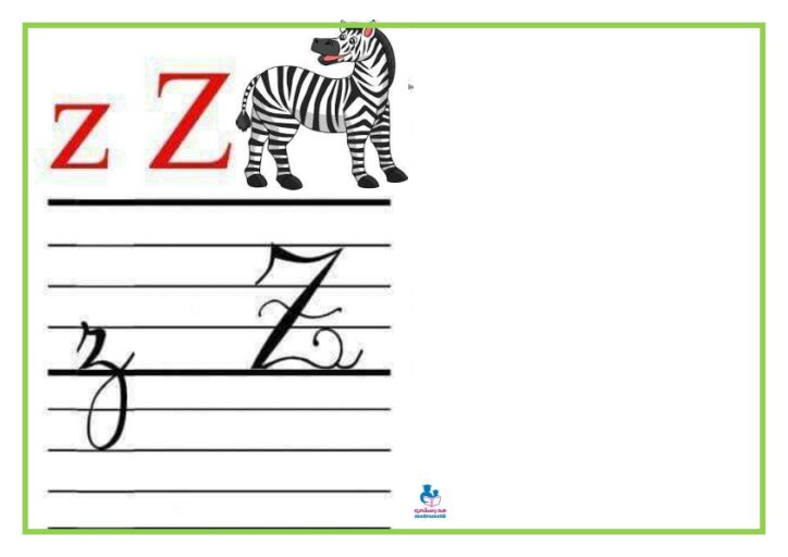 l'alphabet miniscule et majuscule affichage