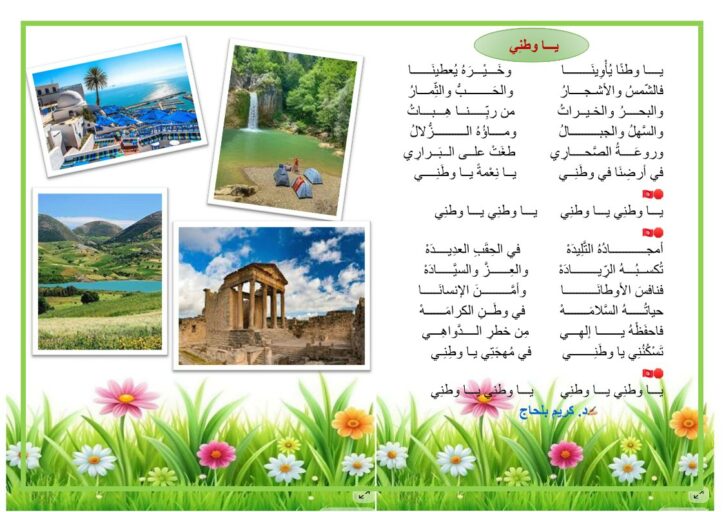 يا وطني قصيدة د كريم بلحاج