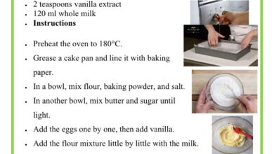 How to make a cake