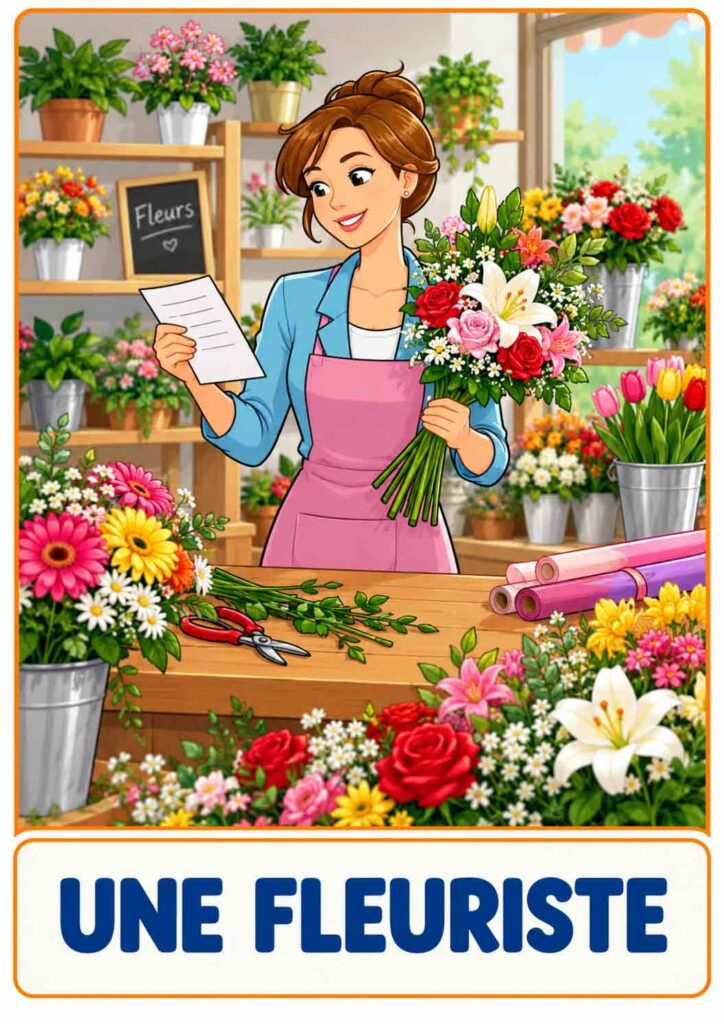 métier fleuriste métier fleuriste