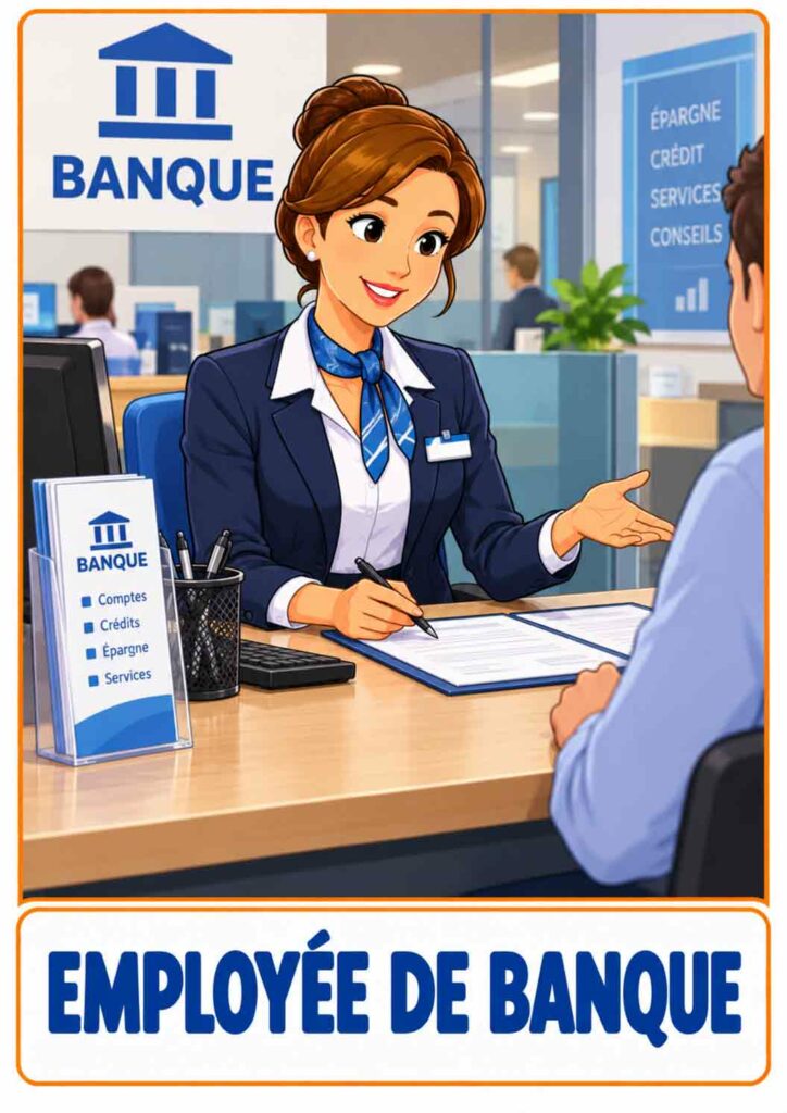 métier employée de banque